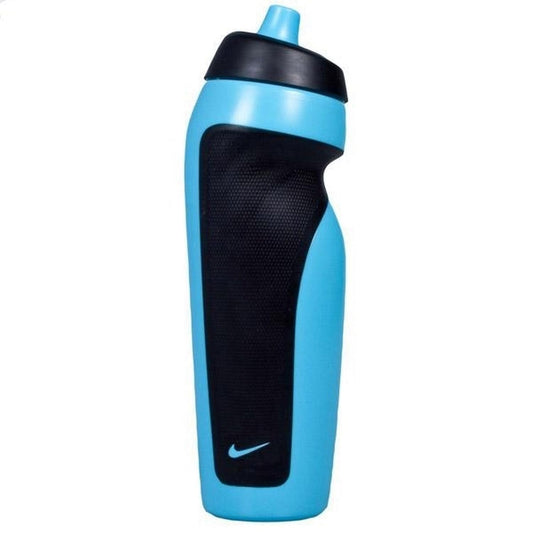 Refurbished Nike Bright Crimson Red Sports Water Bottle (Blue Lagoon)