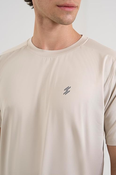 DCYPHR Men's AUSM5X™ Raglan Tee- Ivory Mist