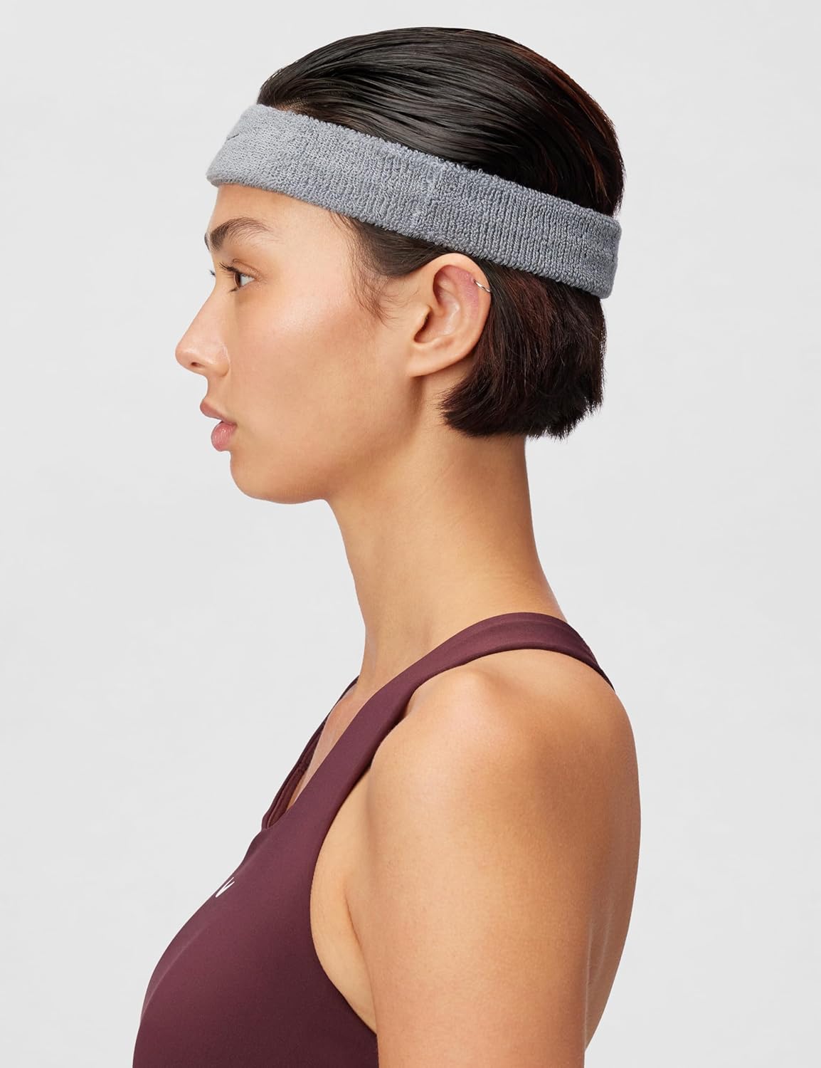 NIKE UNISEX SWOOSH CLASSIC HEADBAND (Grey)