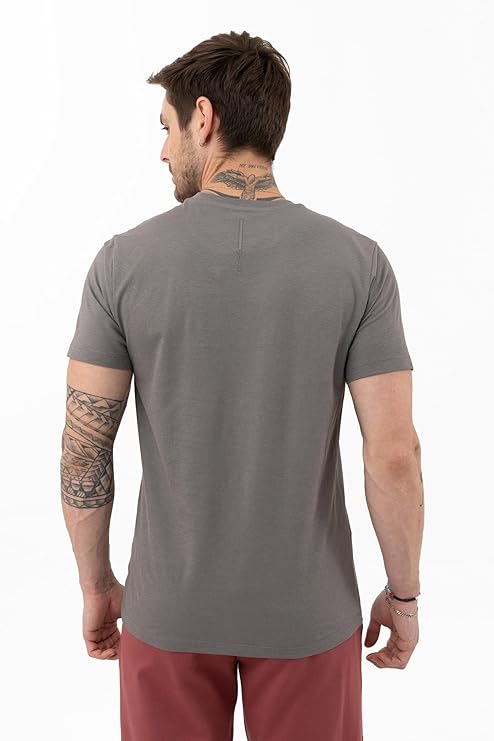 DCYPHR Men's Core Lite Crewneck Tee -Titanium