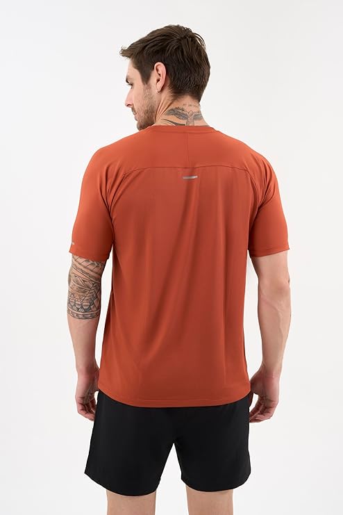 DCYPHR Men's AUSM5X™ Raglan Tee- Burnt Orange