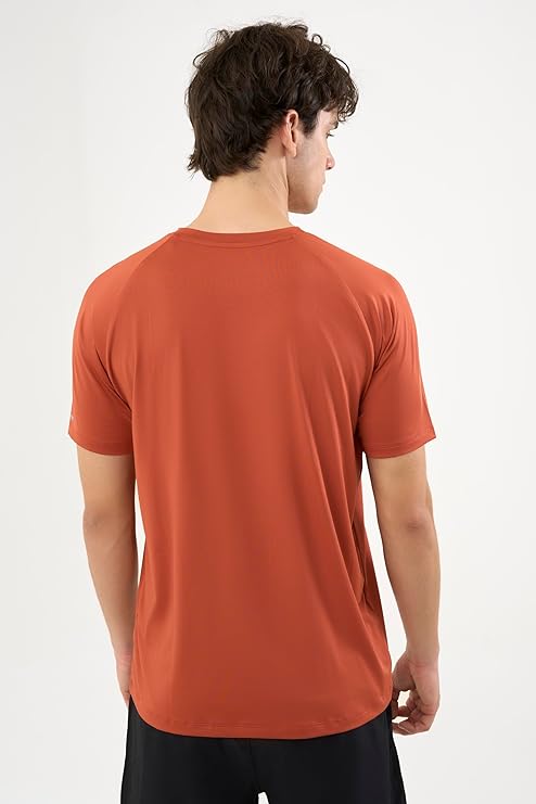 DCYPHR Men's AUSM5X™ Crewneck Tee- Burnt Orange