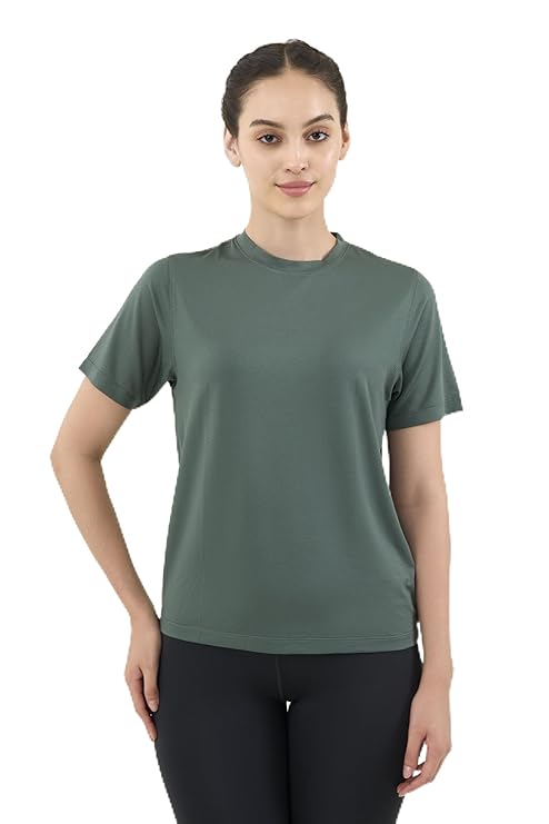 DCYPHR Women's AUSM5X™ Mesh Tee- Deep Emerald