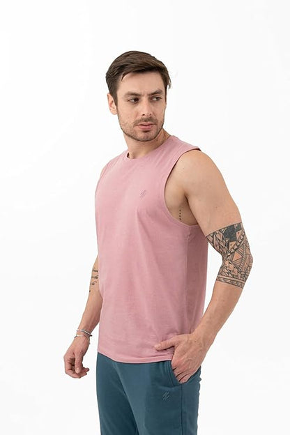 DCYPHR Men's Core Lite Flex Tee- Dusk Pink