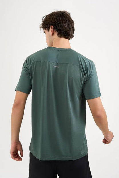 DCYPHR Men's AUSM5X™ Raglan Tee- Deep Emerald