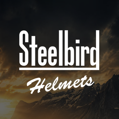 Steelbird SBH-80 Fairy FR6 ISI Certified Open Face Graphic Helmet for Women (Glossy Sea Blue Blue with Smoke Visor)