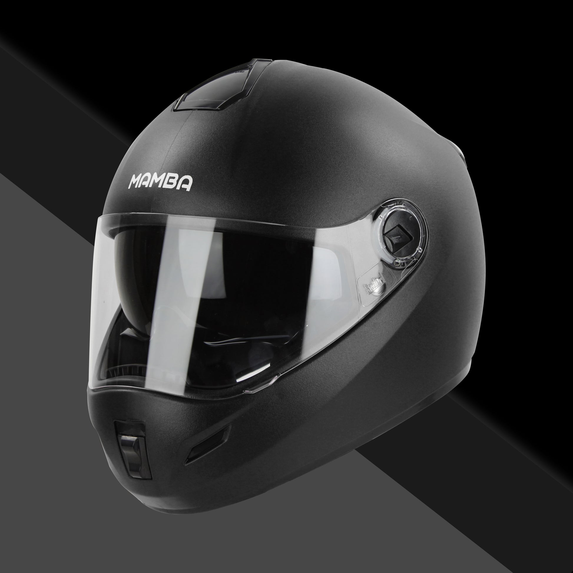 black mamba motorcycle helmet Steelbird SBH-34 Mamba ISI Certified Full Face Helmet for Men and Wome – Shop On Steelbird