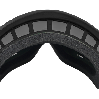 Steelbird 7Wings Motocross ATV/Dirt Bike Goggles, Unisex Eye Protection for Riding (Pack of 1, Black with Clear)