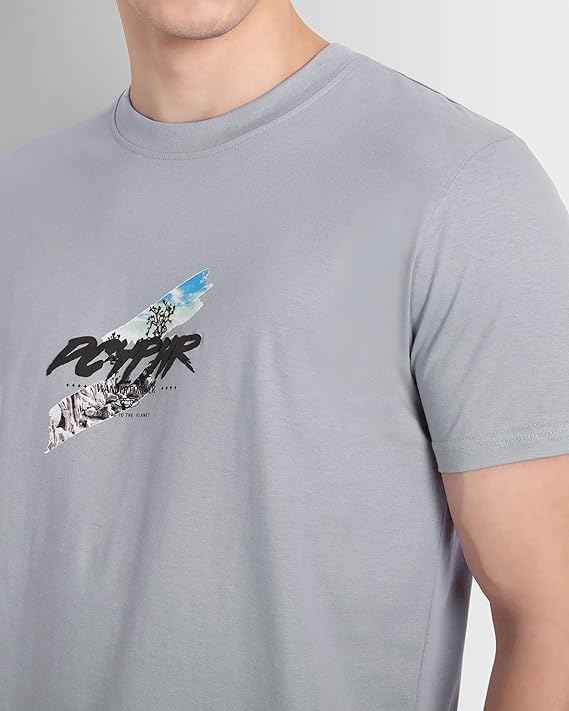 DCYPHR Wander Forever Graphic Tee- Glacier Grey