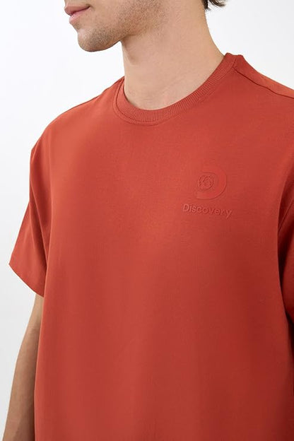 DCYPHR Discovery Men's Lounge Explorer Tee- Burnt Orange