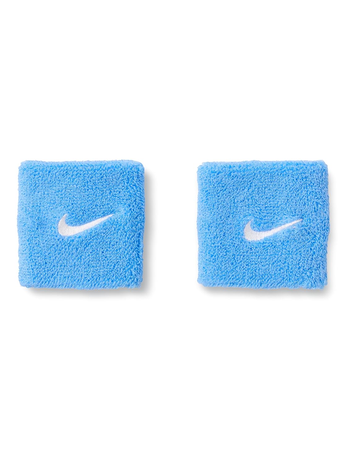 Nike Swoosh Classic Wrist Bands 2PK (University Blue/White)