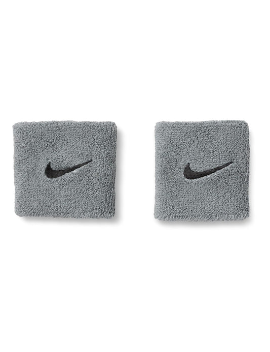 Nike Swoosh Classic Wristbands 2Pk (Cool Grey/Black)