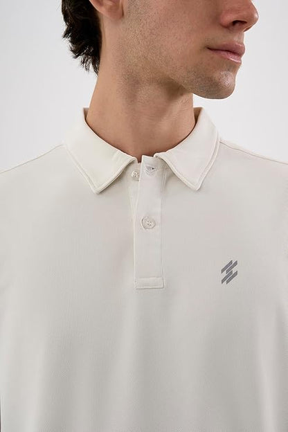 DCYPHR Men's AUSM5X™ Polo- Off White