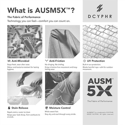 DCYPHR Men's AUSM5X™ Mesh Tank Top- Deep Emerald