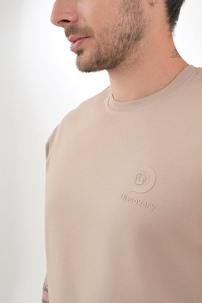 DCYPHR Discovery Men's Lounge Explorer Tee- Dune Earth