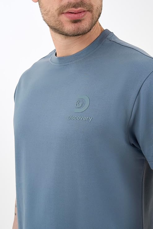 DCYPHR Discovery Men's Lounge Explorer Tee- Dark Cloud