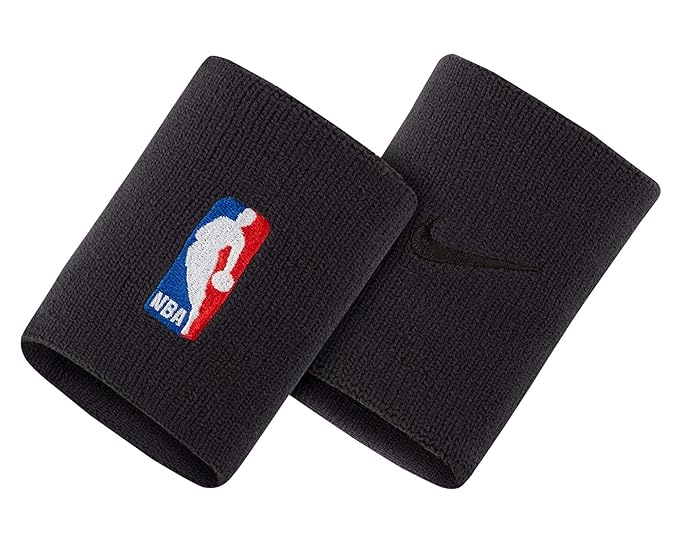Nike Dri-FIT NBA Basketball Wristbands (Black)
