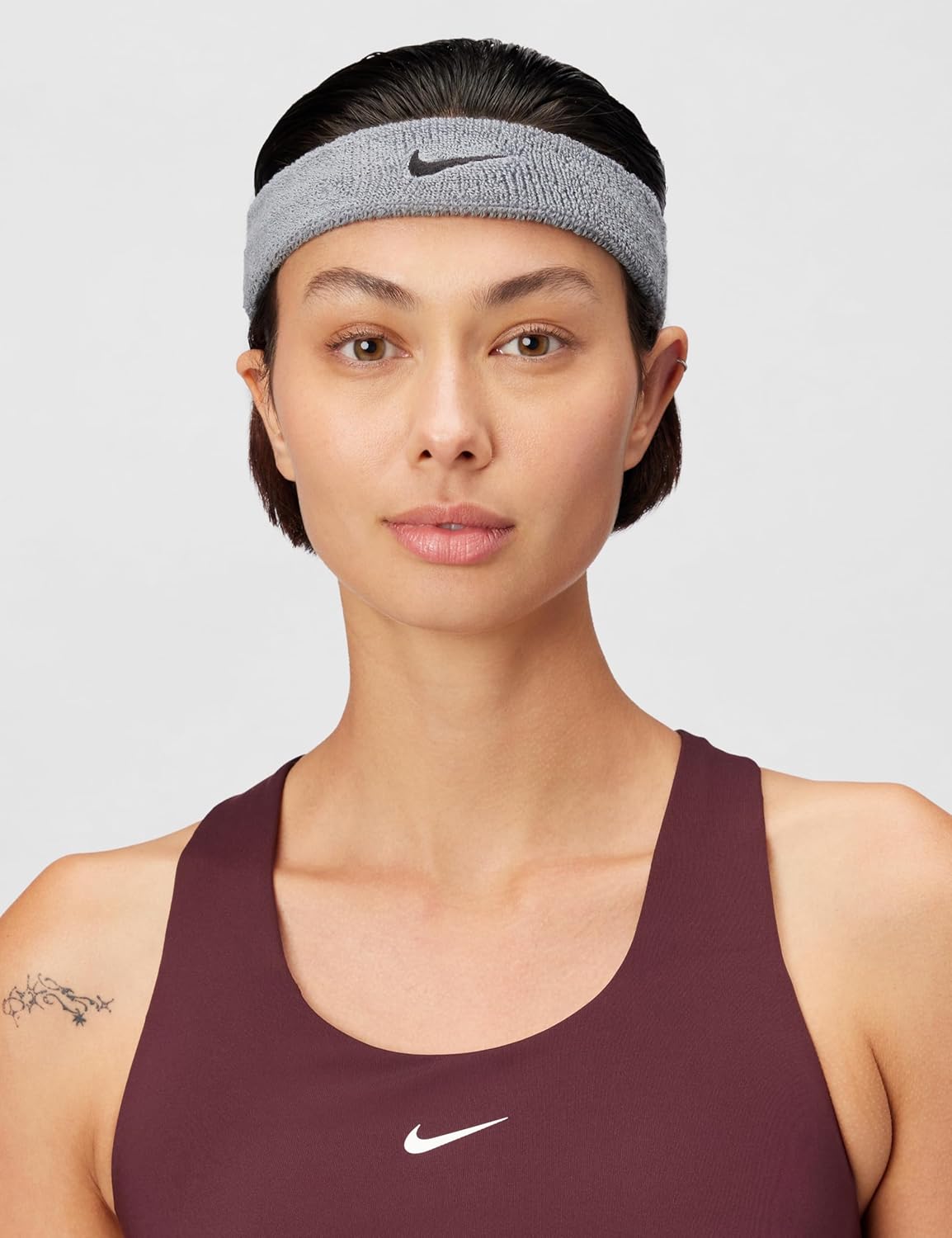 NIKE UNISEX SWOOSH CLASSIC HEADBAND (Grey)