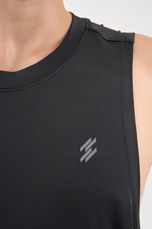 DCYPHR Men's AUSM5X™ Mesh Tank Top- Dark Night