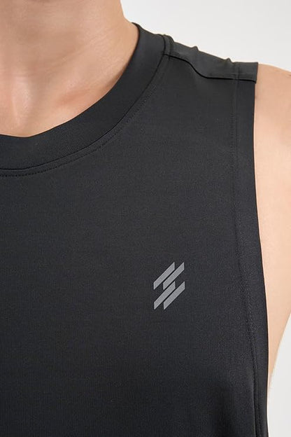 DCYPHR Men's AUSM5X™ Mesh Tank Top- Dark Night