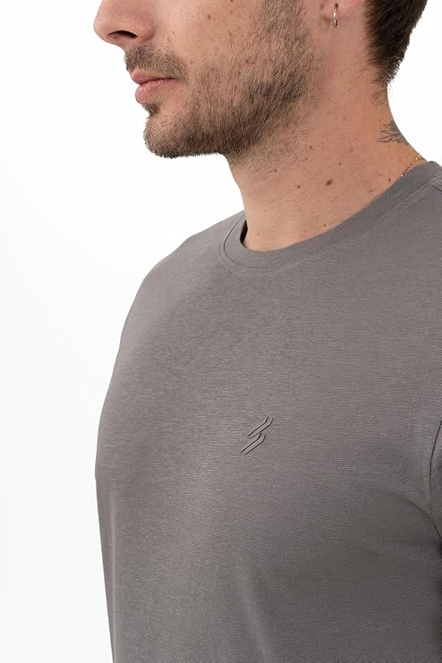 DCYPHR Men's Core Lite Crewneck Tee -Titanium