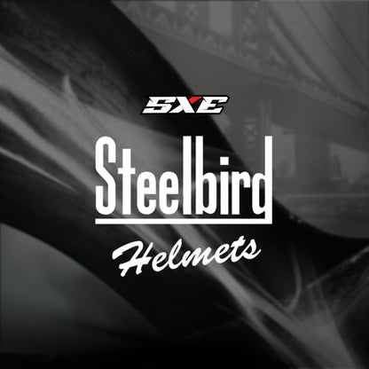 Steelbird SBH 61 Sxe Pinlock ISI and Dot Certified Full Face Motorbike Helmet (Glossy White with Anti fog Shield)