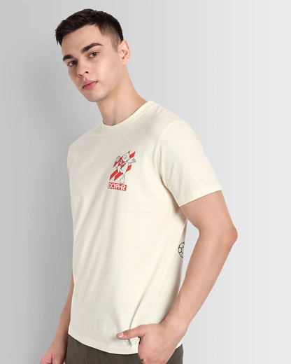 DCYPHR Borngreat 76 Graphic Tee- Ivory