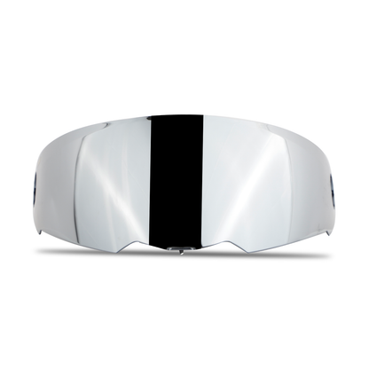 Steelbird SBA-1 Helmet Visor Compatible for All SBA-1 Model Helmets (Chrome Silver Visor)
