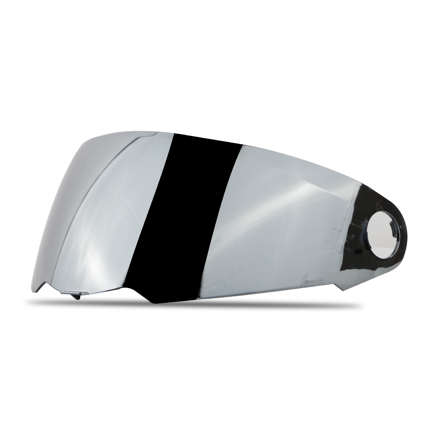 Steelbird SBA-7 Helmet Visor Compatible for All SBA-7 Model Helmets (Chrome Silver Visor)