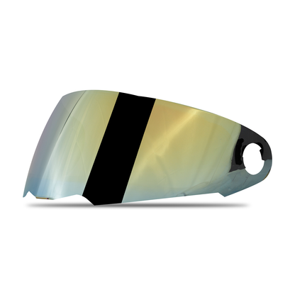 Steelbird SBA-7 Helmet Visor Compatible for All SBA-7 Model Helmets (Chrome Gold Visor)