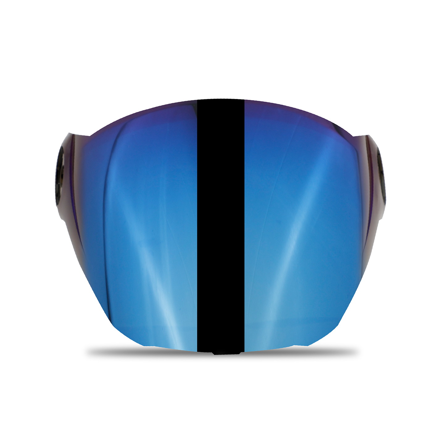 Steelbird SBA-2 Helmet Visor Compatible for All SBA-2 and SBA-3 Model (Chrome Blue Visor)