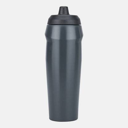 Refurbished Nike Hype Sport Rubber Squeeze Water Bottle 20 Oz (Anthracite/Black)
