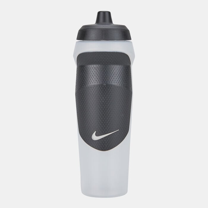 Nike Rubber Hypersport Water Bottle 20 Oz, 500ml (Black)