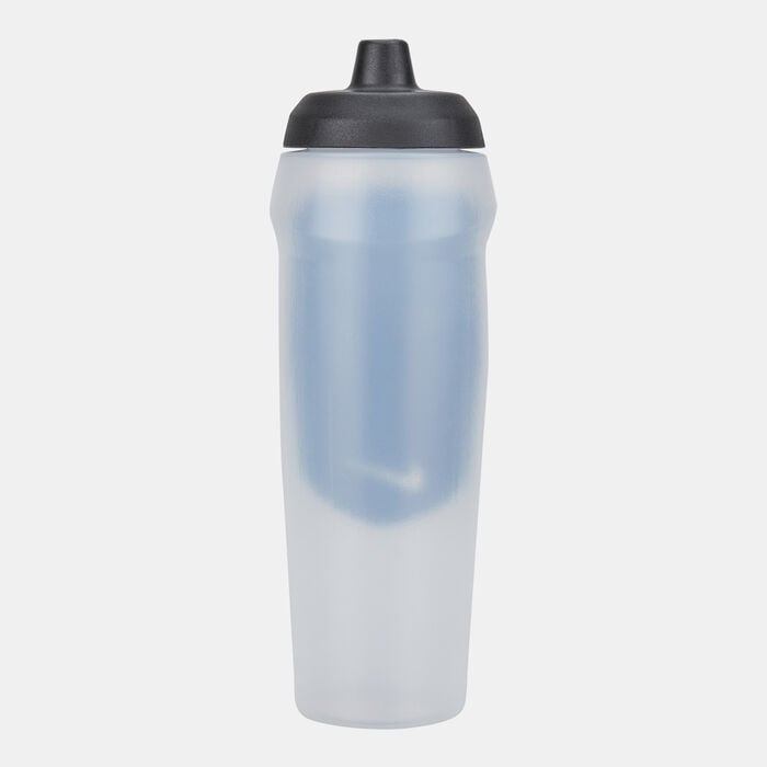 Nike Rubber Hypersport Water Bottle 20 Oz, 500ml (Black)