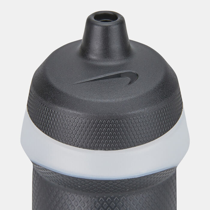 Nike Rubber Hypersport Water Bottle 20 Oz, 500ml (Black)