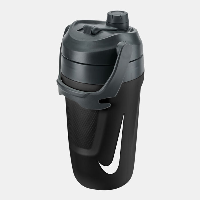 NIKE FUEL JUG 64OZ CHUG RFSH 1892.71 ml Plastic Bottle (Black with White)