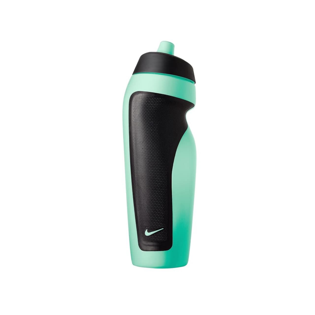 Refurbished Nike Unisex Plastic, Silicone, Polypropylene, Rubber Water Bottle 570ml (Cool Mint/Black)