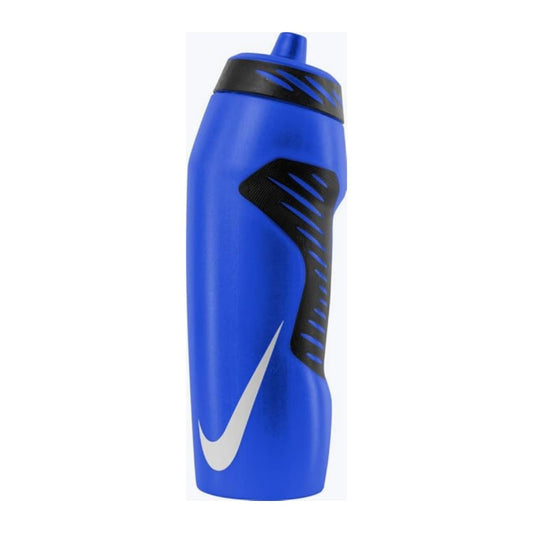 Refurbished Nike Unisex Adult Hyperfuel Water Bottle  HYPERFUEL SQUEEZE 24 OZ (Game Royal/Black/White)