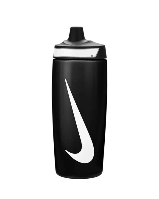 Refurbished Nike Refuel Plastic Water Bottle 530 ML (Black/White)