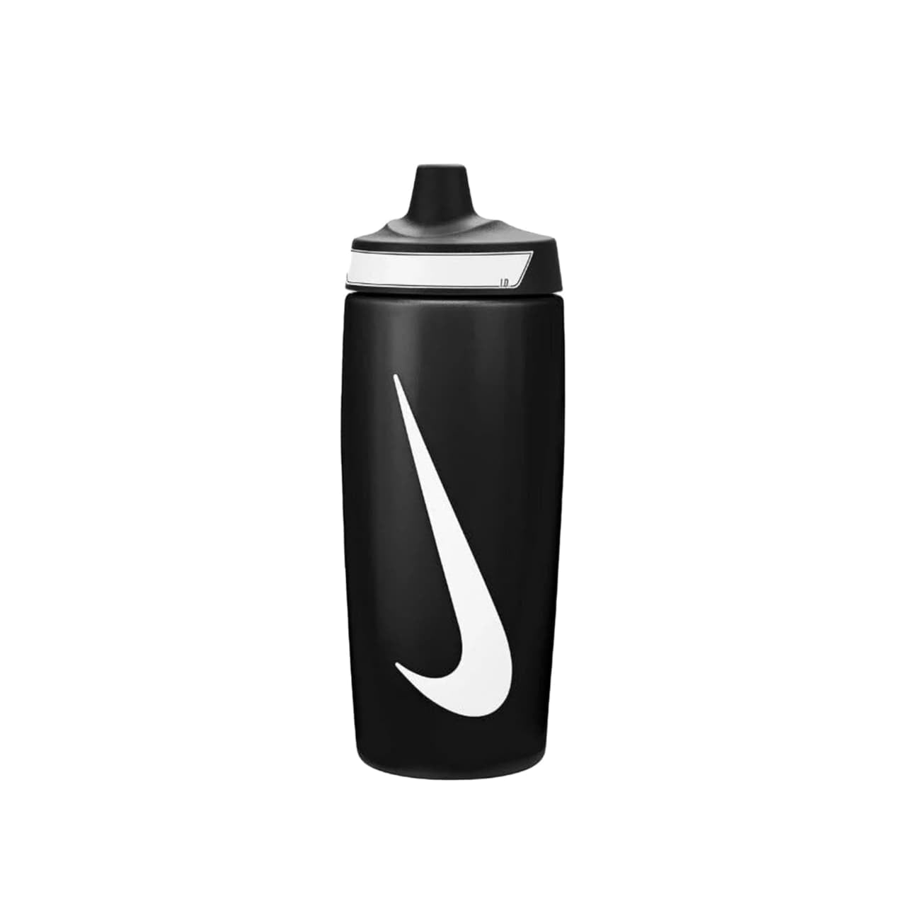 Refurbished Nike Refuel Bottle Grip 18OZ Leak-Proof Sports Water Bottle with Ergonomic Design (Black)