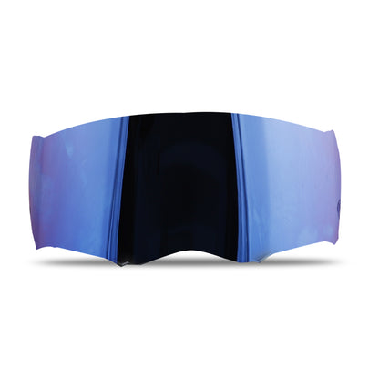 Steelbird SA-1 Helmet Visor Compatible for All SA-1 Model Helmets (Chrome Blue Visor)