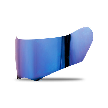 Steelbird SA-1 Helmet Visor Compatible for All SA-1 Model Helmets (Chrome Blue Visor)