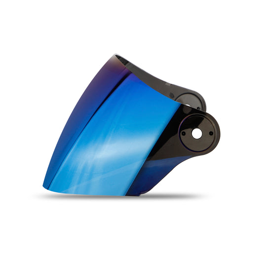 Steelbird SB-29 Helmet Visor Compatible for All SB-29 Model Helmets (Chrome Blue Visor)