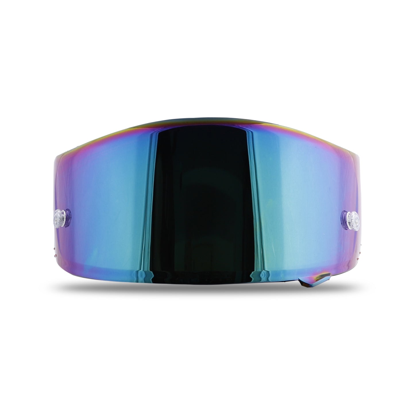 Steelbird SA-2 Helmet Visor Compatible for All SA-2 Model Helmets (Anti Fog Chrome Rainbow Visor)