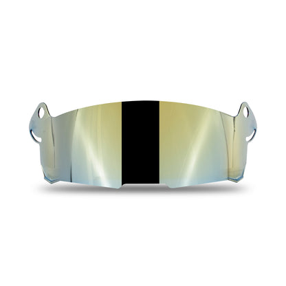 Steelbird SB-51 Helmet Visor Compatible for All SB-51 Model Helmets (Chrome Gold Visor)