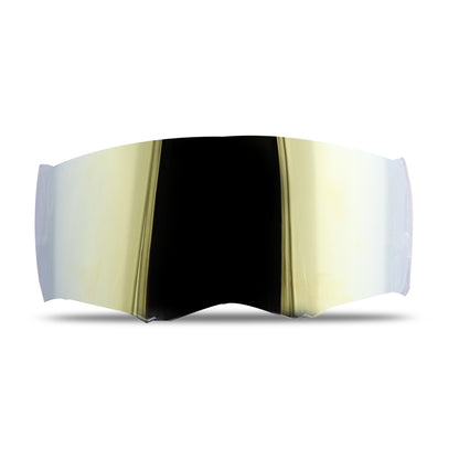 Steelbird SA-1 Helmet Visor Compatible for All SA-1 Model Helmets (Chrome Gold Visor)
