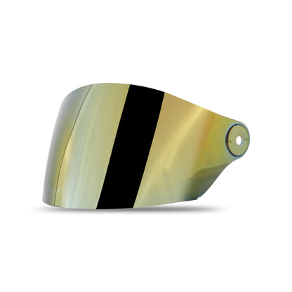 Steelbird SB-29 Helmet Visor Compatible for All SB-29 Model Helmets (Chrome Gold Visor)