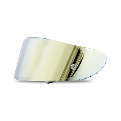 Steelbird SA-2 Helmet Visor Compatible for All SA-2 Model Helmets (Anti Fog Chrome Gold Visor)