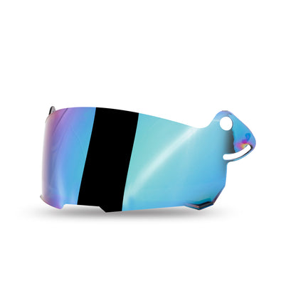 Steelbird SB-51 Helmet Visor Compatible for All SB-51 Model Helmets (Chrome Rainbow Visor)