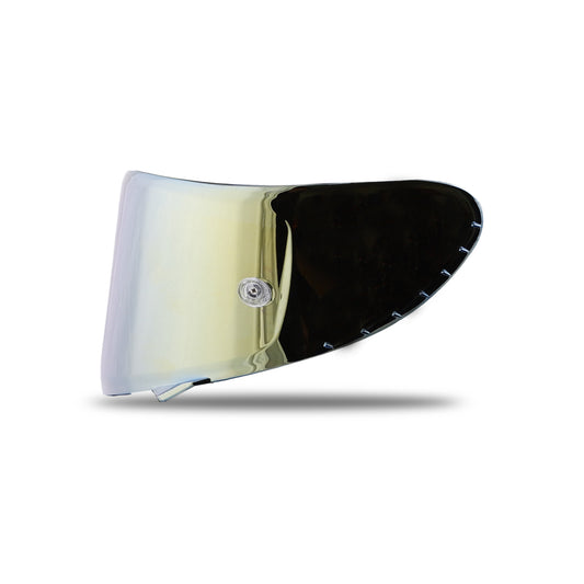 Steelbird SA-2 Helmet Visor Compatible for All SA-2 Model Helmets (Anti Fog Chrome Gold Visor)